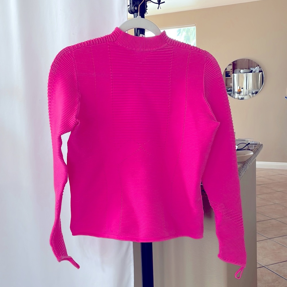Adam selman sport. Neon pink top.